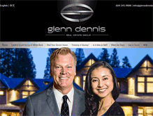 Tablet Screenshot of glenndennis.com